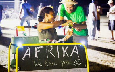2010 stolze 12.210,- spenden die Afrika Tage in Wien